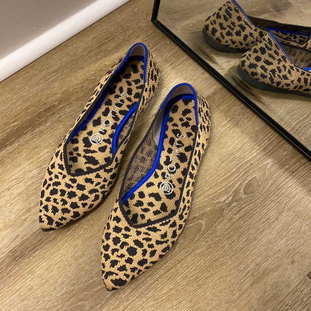 Rothy’s Leopard Points 7
